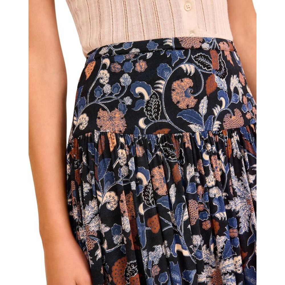 Ulla Johnson Womens Blanche Pull On Midi Skirt - Picture 2 of 3